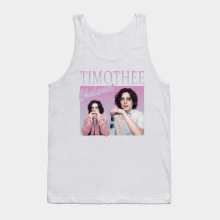 Timothee Chalamet - retro 90s vintage Tank Top